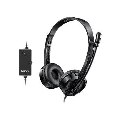 Picture of Rapoo H120 USB Stereo Headphone – Black