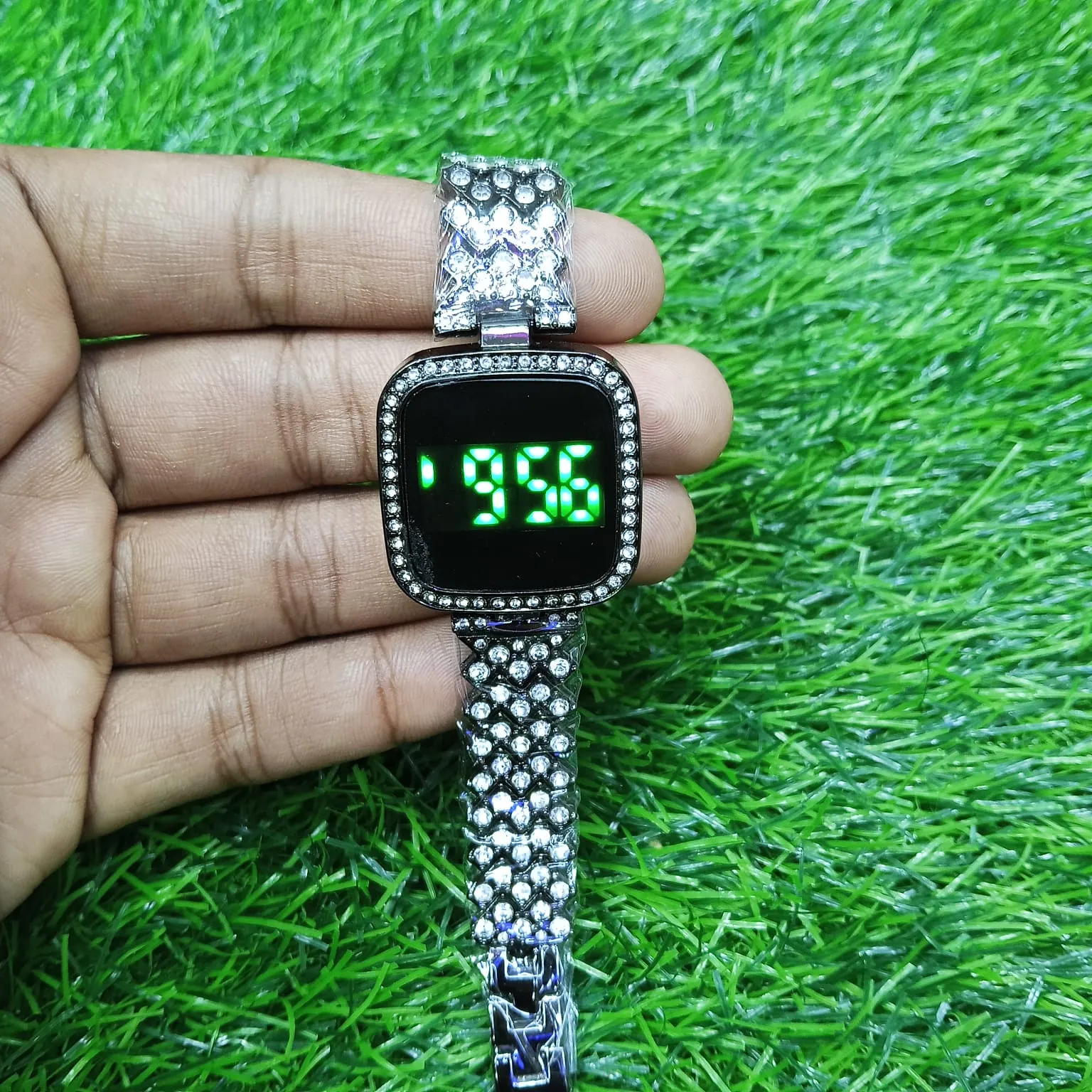 Picture of Cotton  Print Punjabi + Premium Watch + Wallet  Combo Pack