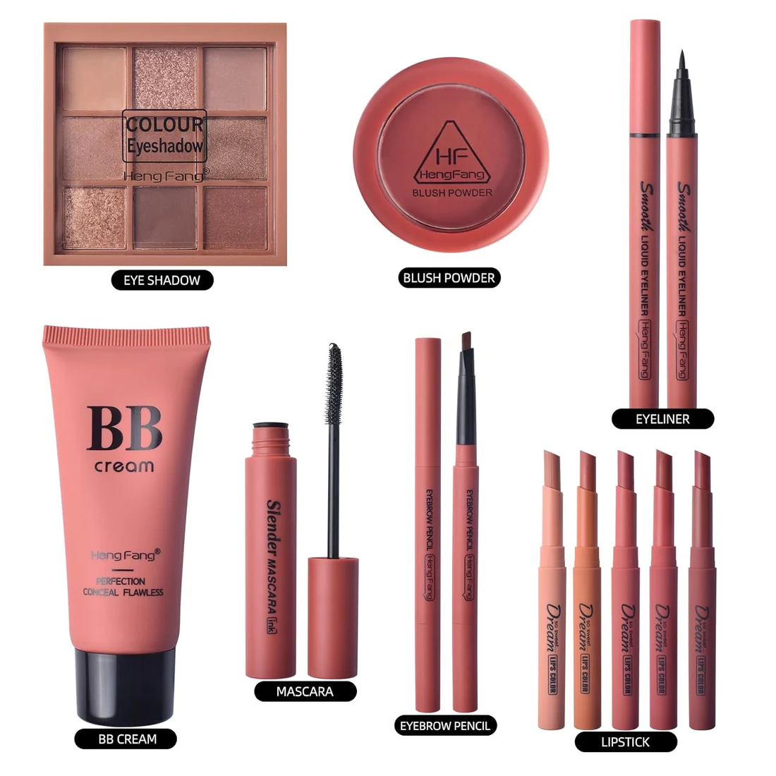 Picture of All in One Makeup Kit, 11-Piece Women Complete Makeup Kit