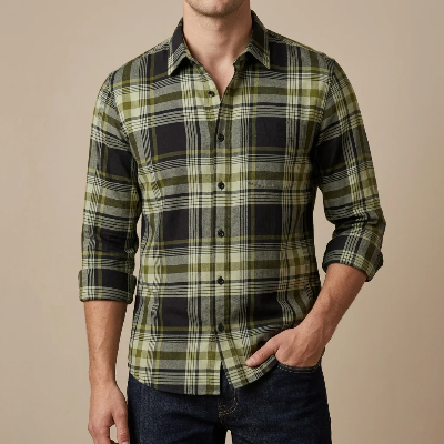 Picture of Pure Cotton full Sleeve Shirt for Men's