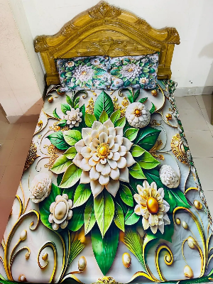 Picture of China Premium 3D Design Bed Sheet