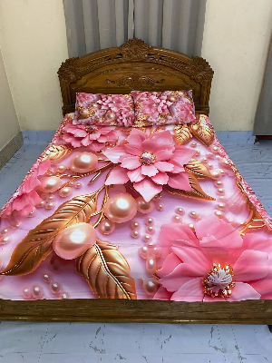 Picture of China Premium 3D Design Bed Sheet