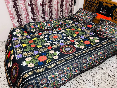 Picture of China Premium 3D Design Bed Sheet