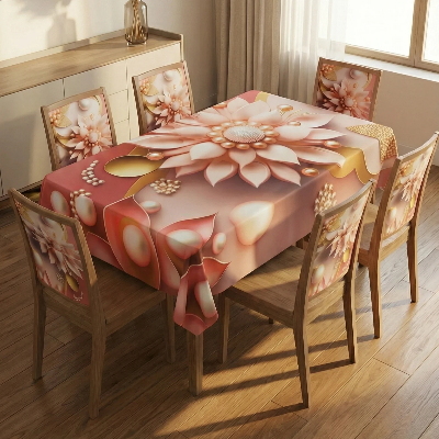 Picture of China Premium 3D Print Table Cloth Set