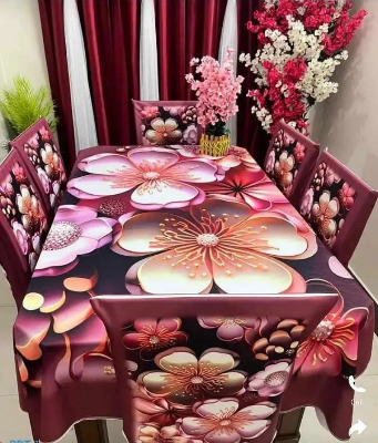 Picture of China Premium 3D Print Table Cloth Set
