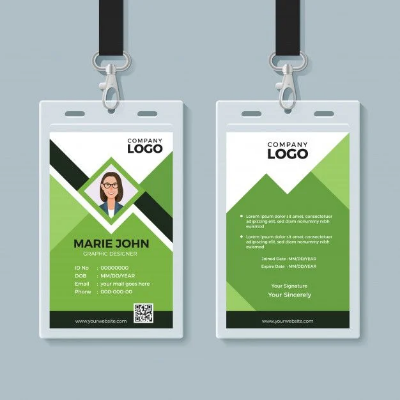 Picture of Customize ID Card UV Print (with Card, Ribbon, Cover)
