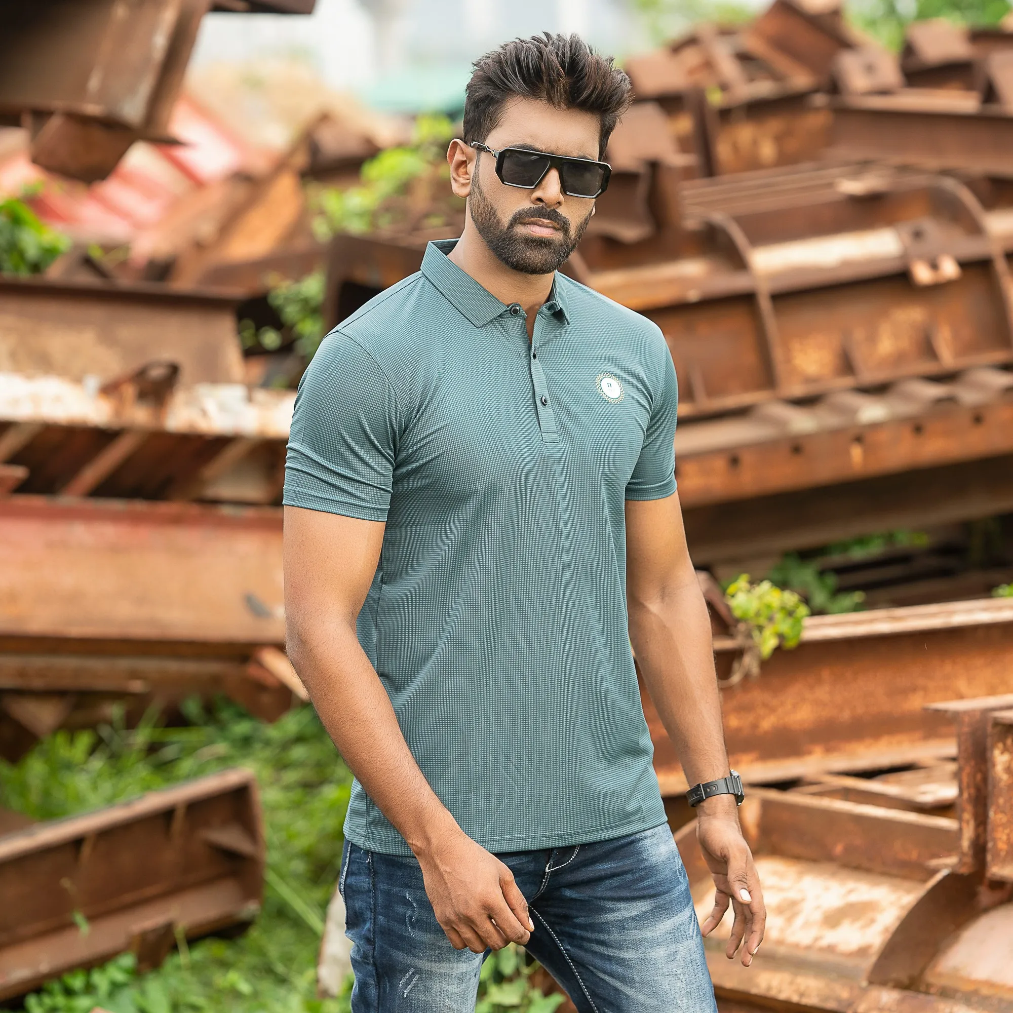Picture of Half sleeve polo shirt