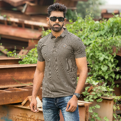 Picture of Half sleeve polo shirt