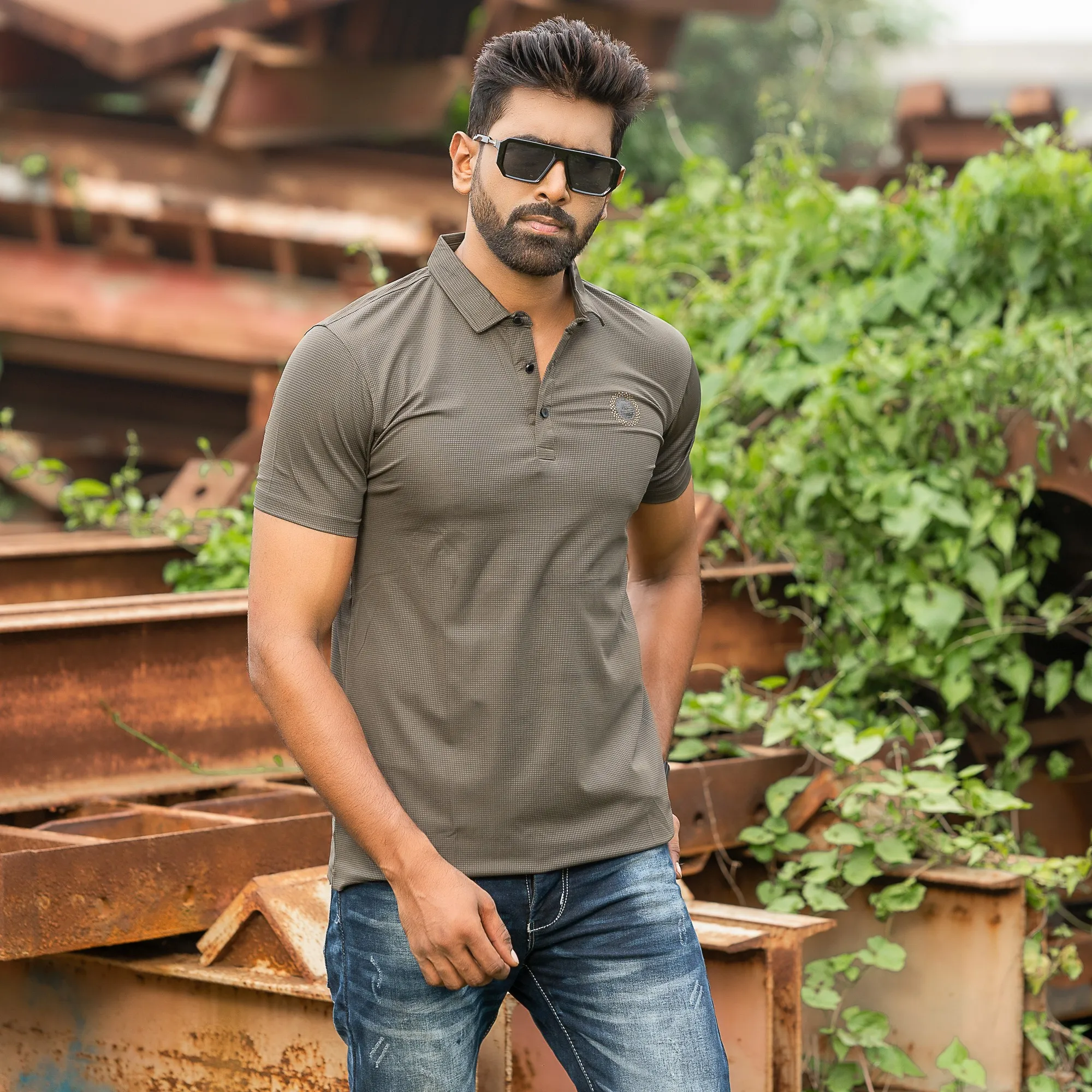 Picture of Half sleeve polo shirt