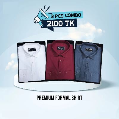 Picture of Combo Cotton Exclusive Formal Shirt
