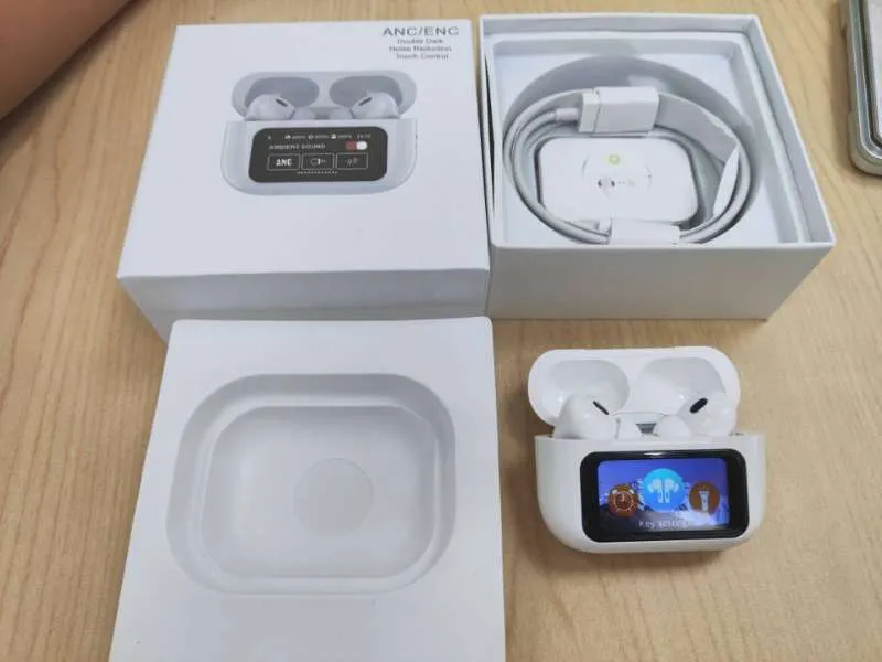 Picture of ANC Earbuds Touch Screen Display (White)