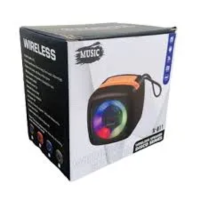 Picture of 911 Wireless Portable Mini Speaker with Bluetooth FM Radio TF Memory Card Reader and USB Pen Drive