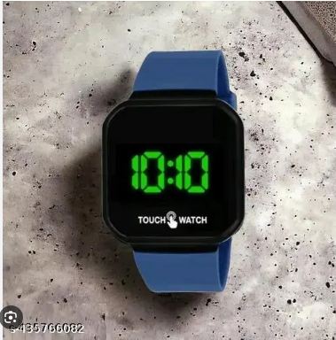 Picture of Touch LED Sports Watch Waterproof For Boys & Girls Silicon Fashion Watch