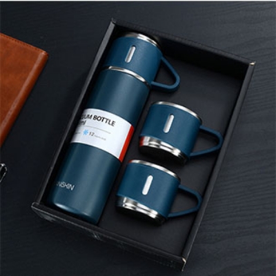 Picture of 3 in 1 Vacuum Insulated Thermal Flask Set With Cup Set
