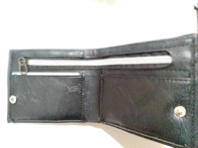 Picture of short Leather Wallet Money bag For Men