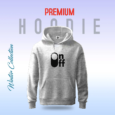 Picture of Premium Comfortable (On-Off) winter hoodie