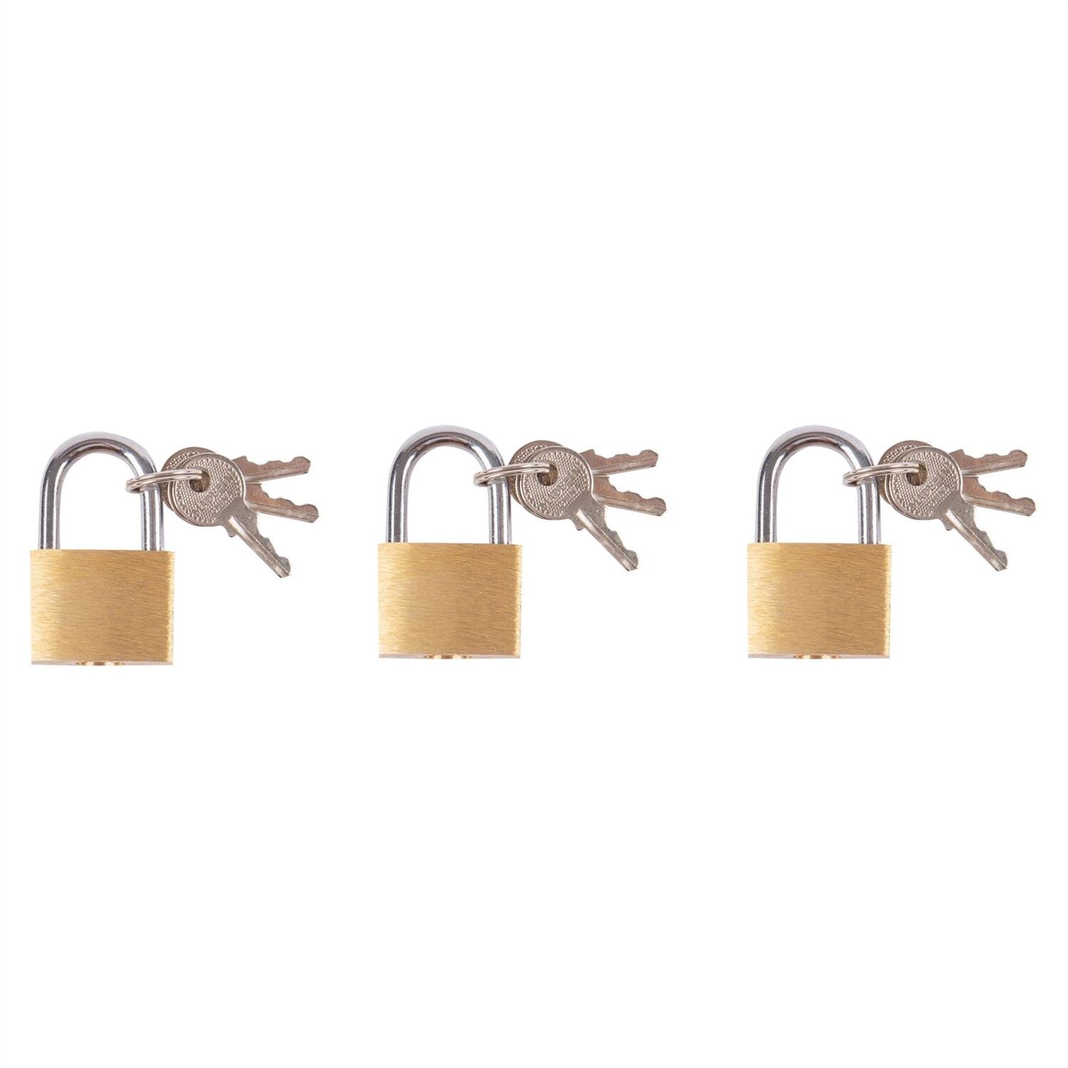 Picture of Metal Brass Padlock Mini Luggage Key Lock