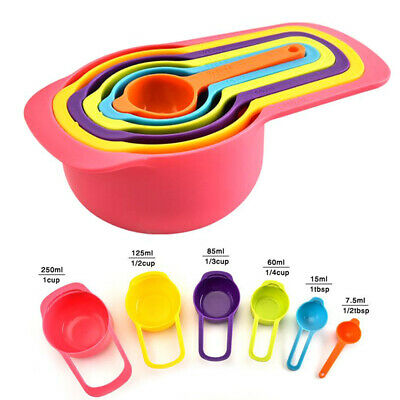 Picture of Rainbow Measuring Cup Set - Multi Color