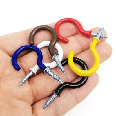 Picture of Cup Hook Multi Colored Wall Hanger 12 Pcs - Wall Hook