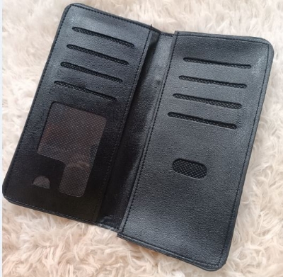 Picture of Mobile Cover and Card Holder Long Wallet High quality for Man / Boys Black