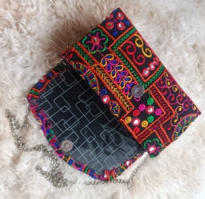 Picture of New Nokshi Desing Ladies Hand Purse For Women, Handbag For Girls Wallet - Wallet Multicolor