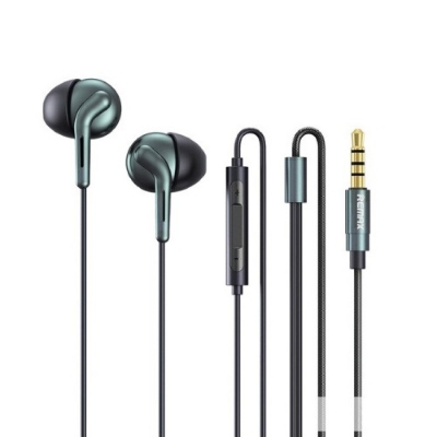Picture of REMAX RM-595  WIRED EARPHONE FOR SUPER BASS SOUND Black