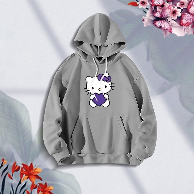 Picture of Premium Comfortable (Cutipy-Gray) Ladies winter hoodie