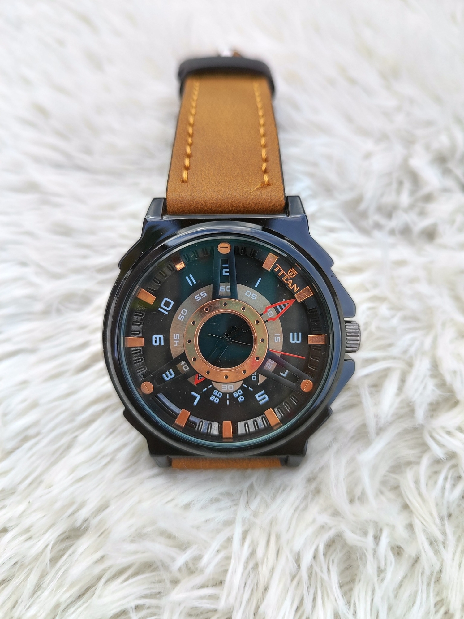 Picture of Top Luxury Watch Silver Metal Series 3D Bolt Skeleton Dial