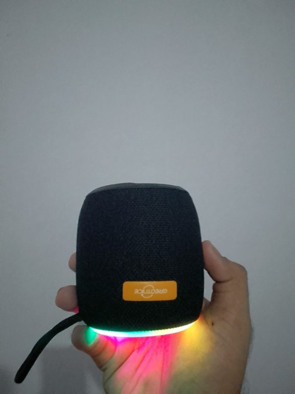 Picture of GTS-1468 Bluetooth/USB/TF Card & FM Radio Supported Speaker With RGB Lightning Effects