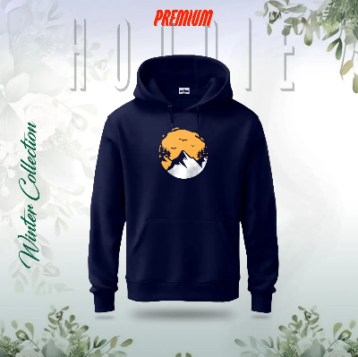 Picture of "Hilltake Scenario" Islamic Hoodie (Nevi Blue)