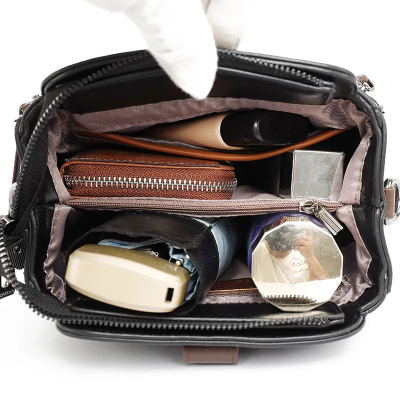 Picture of High-quality Messenger Bags For Women Luxury Crossbody Shoulder Bags Female(Coffee)