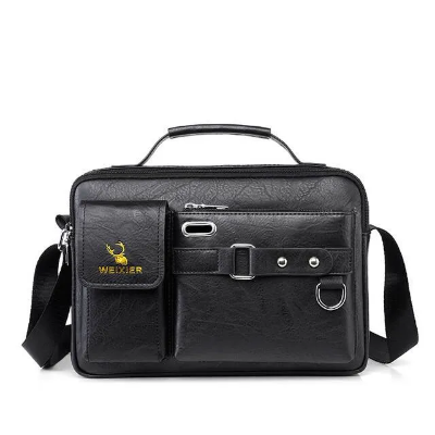 Picture of Men's Pu Leather Shoulder Bag (Black shape)