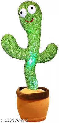 Picture of HelloKimi Singing Dancing Cactus Plush Toy for Kids Rechargeable