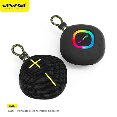 Picture of Awei KA6 Mini Wireless Powerful Bluetooth Speaker (6 Months Warranty)