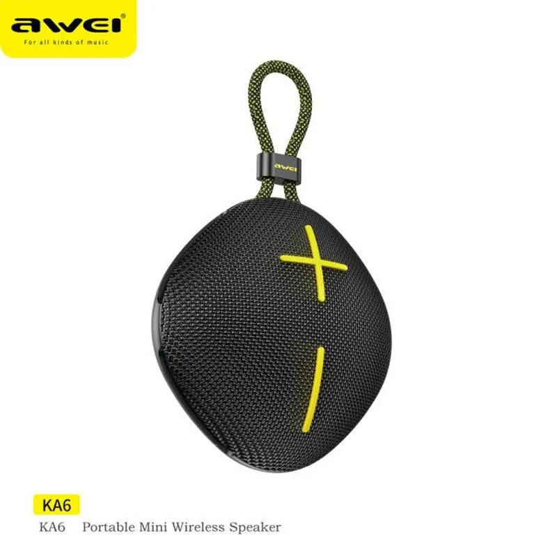 Picture of Awei KA6 Mini Wireless Powerful Bluetooth Speaker (6 Months Warranty)