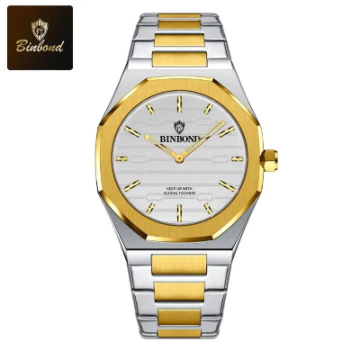 Picture of BINBOND 818 Stainless Steel Quartz Fashionable Premium Watch