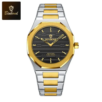 Picture of BINBOND 818 Stainless Steel Quartz Fashionable Premium Watch