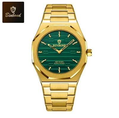Picture of BINBOND 818 Stainless Steel Quartz Fashionable Premium Watch