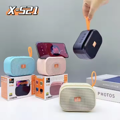 Picture of X-521 Bluetooth, USB, SD Card & FM Radio Supported Hi-Fi Audio Extra Bass Speaker