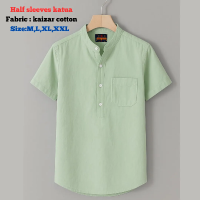Picture of Combo kaizar cotton Half sleeves katua For Men's