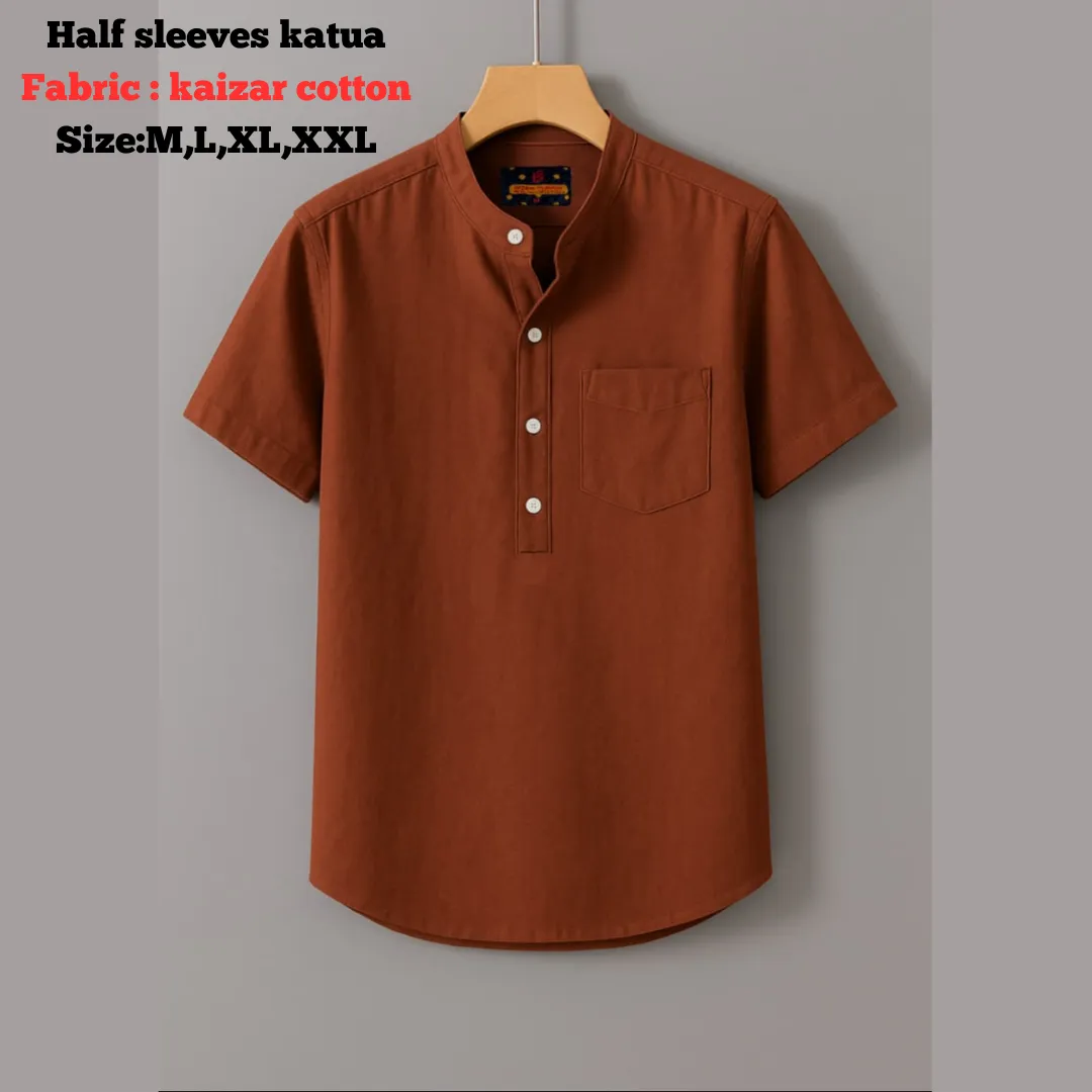Picture of Combo kaizar cotton Half sleeves katua For Men's