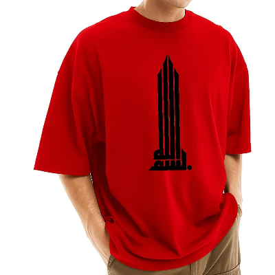 Picture of Men's Stylish Drop Shoulder (Red)