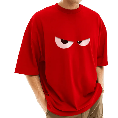 Picture of Men's Stylish Drop Shoulder (Red)