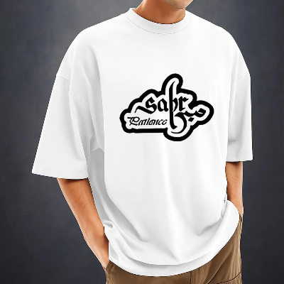 Picture of Men's Stylish Drop Shoulder (white)