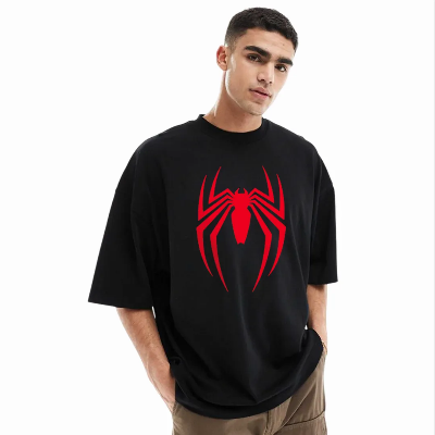 Picture of Men's Stylish Drop Shoulder (Black)