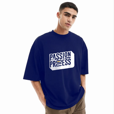 Picture of Men's Stylish Drop Shoulder (Blue)