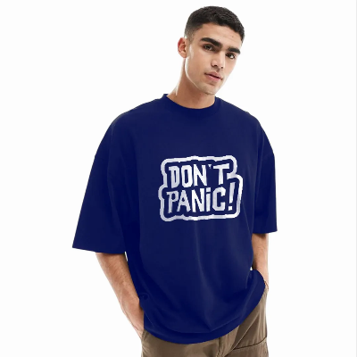 Picture of Men's Stylish Drop Shoulder (Blue)