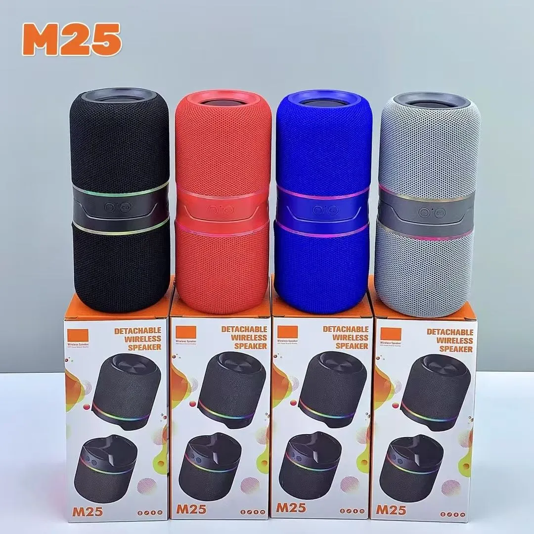 Picture of NEW M25 Outdoor Wireless DJ Two-in-one Split Speakers (10W, Bluetooth, LED)