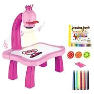 Picture of Little Hands Drawing Projector Table for Kids, Trace and Draw Projector Toy with Light
