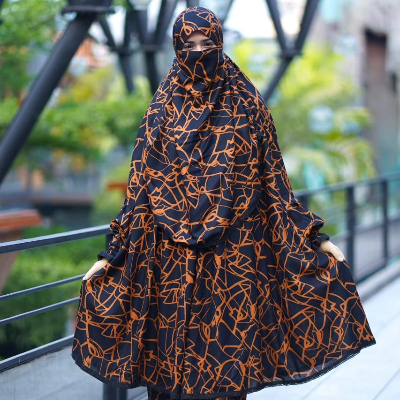 Picture of Long Khimar Floor Touch Jilbab